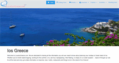 Desktop Screenshot of loveiosgreece.com